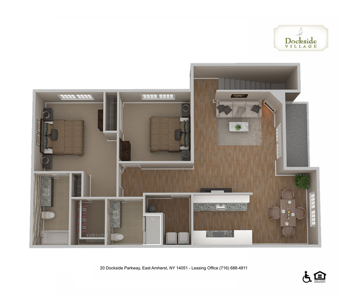 1 2 3 Bedroom Apartment Homes For Rent Dockside Village
